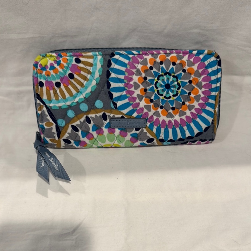 Vera Bradley Multicolor Mandala Wallet